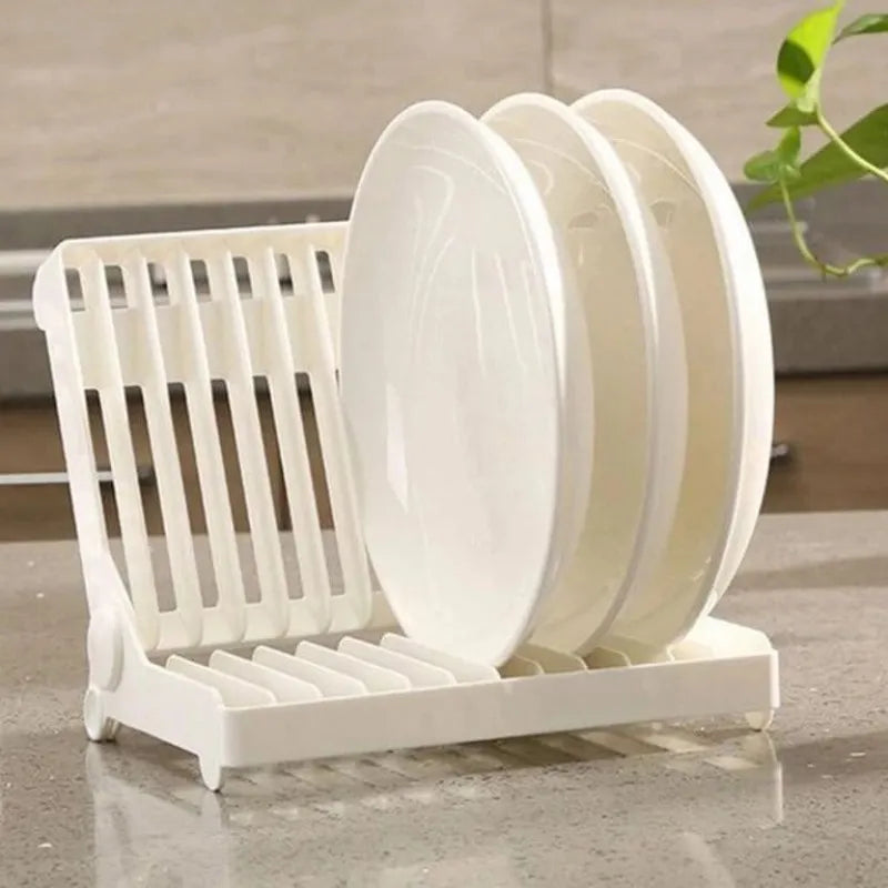 plate drainer storage holder organizer (for small plates) main image