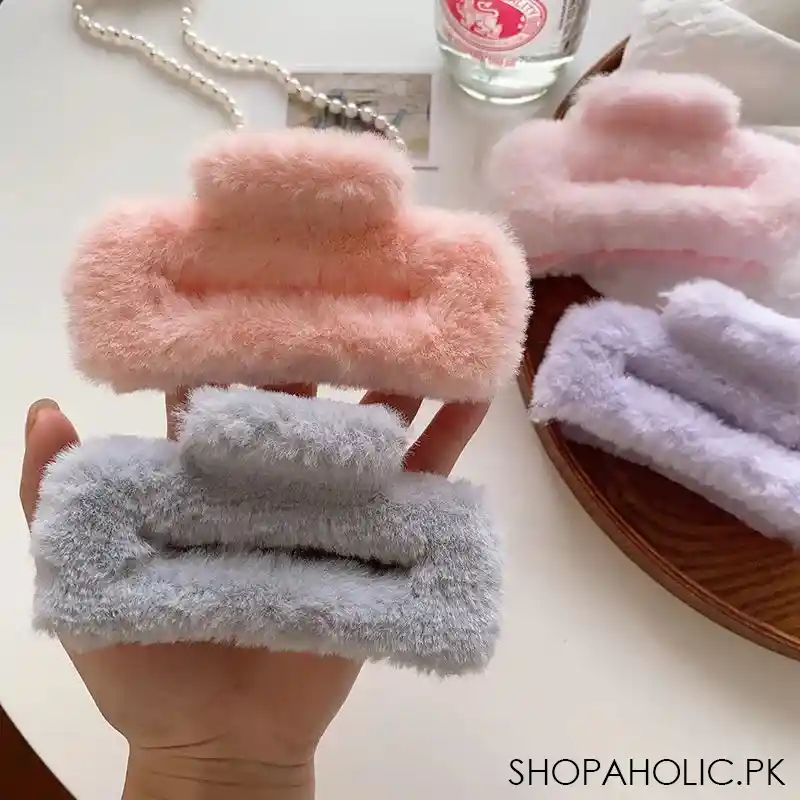 plush hair clip image2