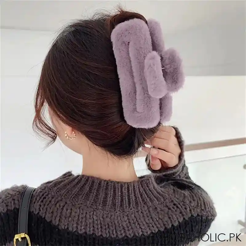 plush hair clip image3