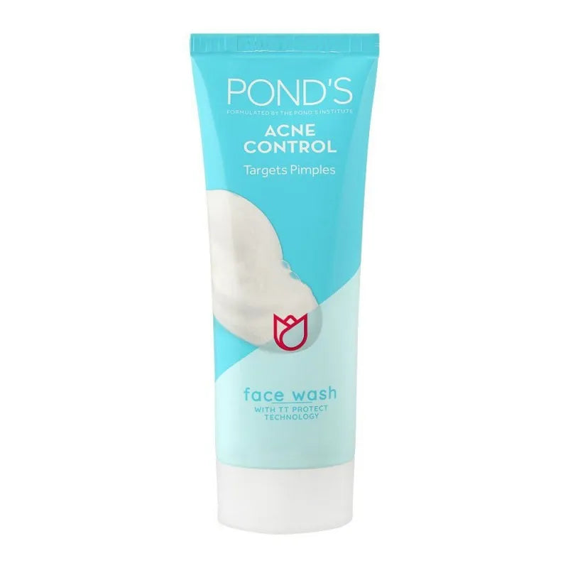 pond's acne control targets pimples face wash, 100g image2