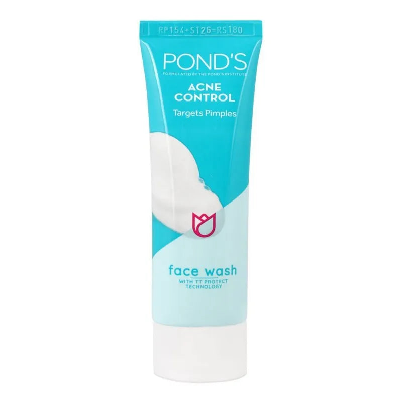 pond's acne control targets pimples face wash, 50g image2