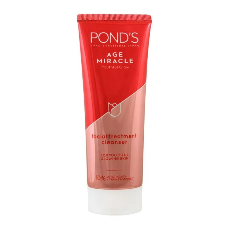 pond's age miracle facial treatment cleanser, 100g main image