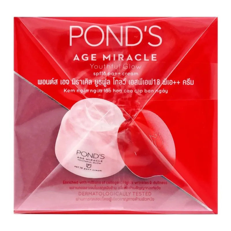 pond's age miracle youthful glow day cream, 50ml jar image2