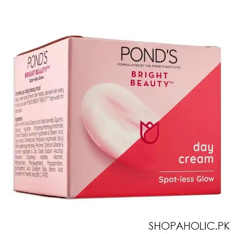 pond's bright beauty spot less glow day cream, 50g image3