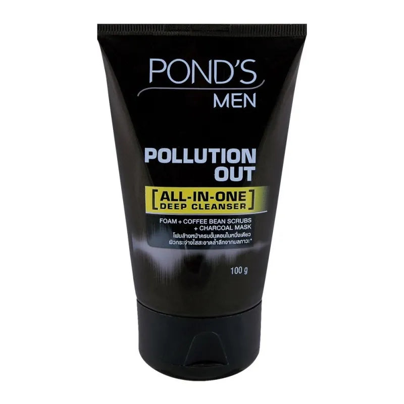 pond's men pollution out all in one deep cleanser scrub 100g main image