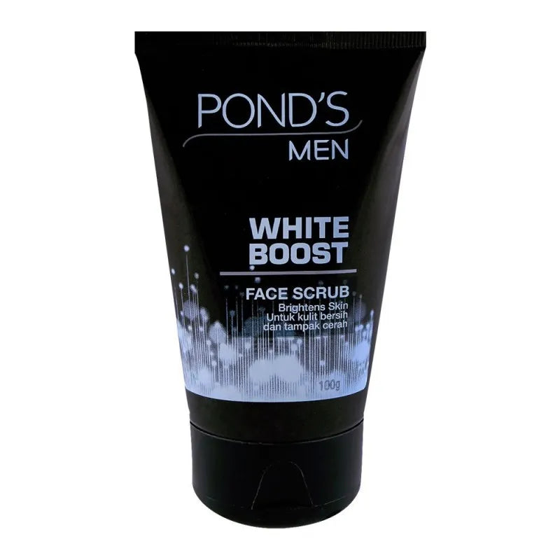 pond's men white boost face scrub 100ml main image