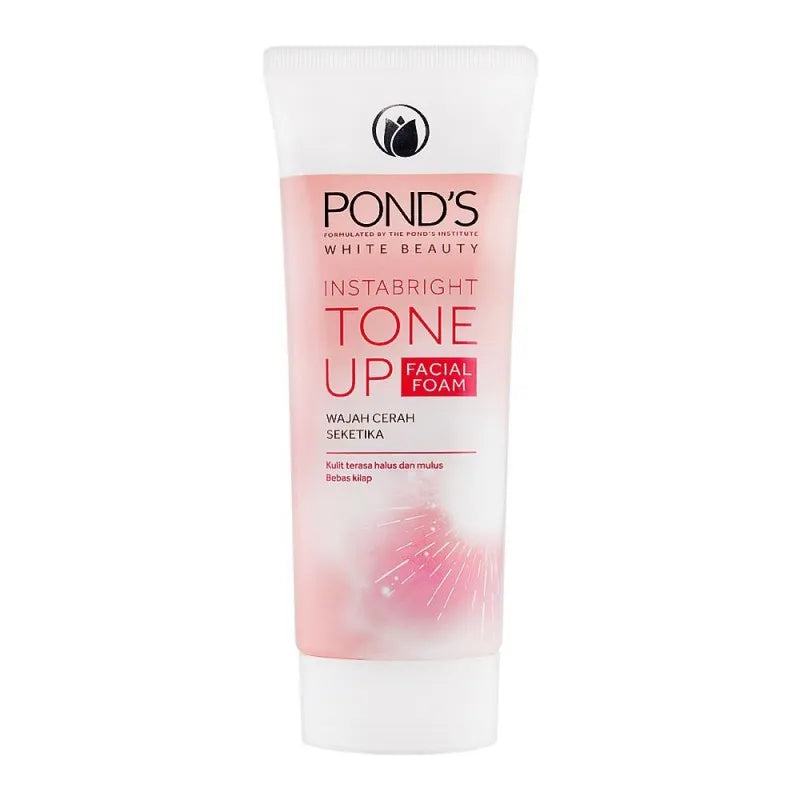 pond's white beauty insta bright tone up facial foam, 100g main image