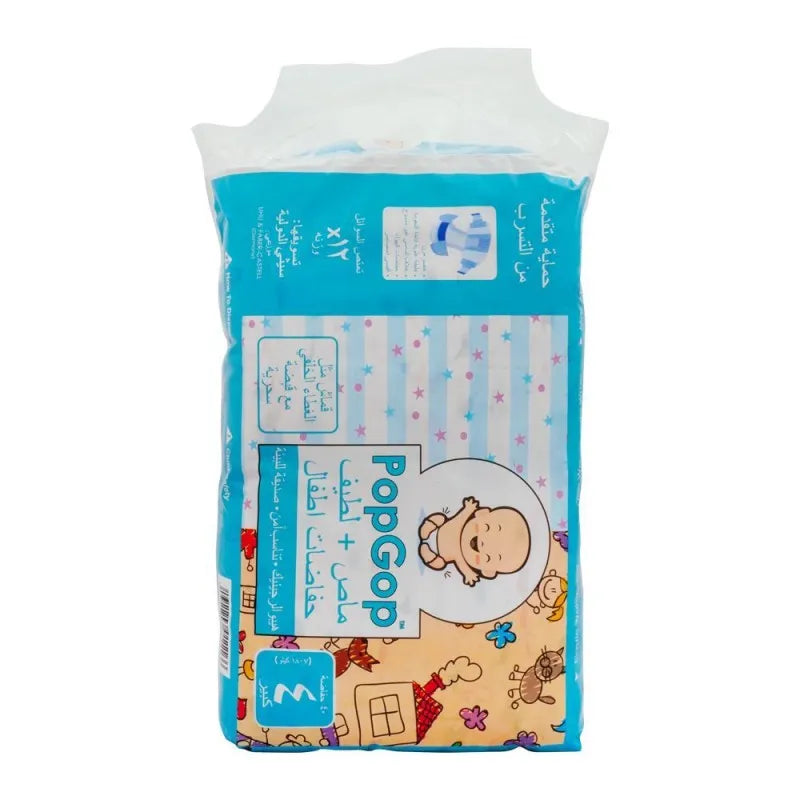 pop gop baby diapers, no. 4, large, 7 18 kg, 40 pack image2