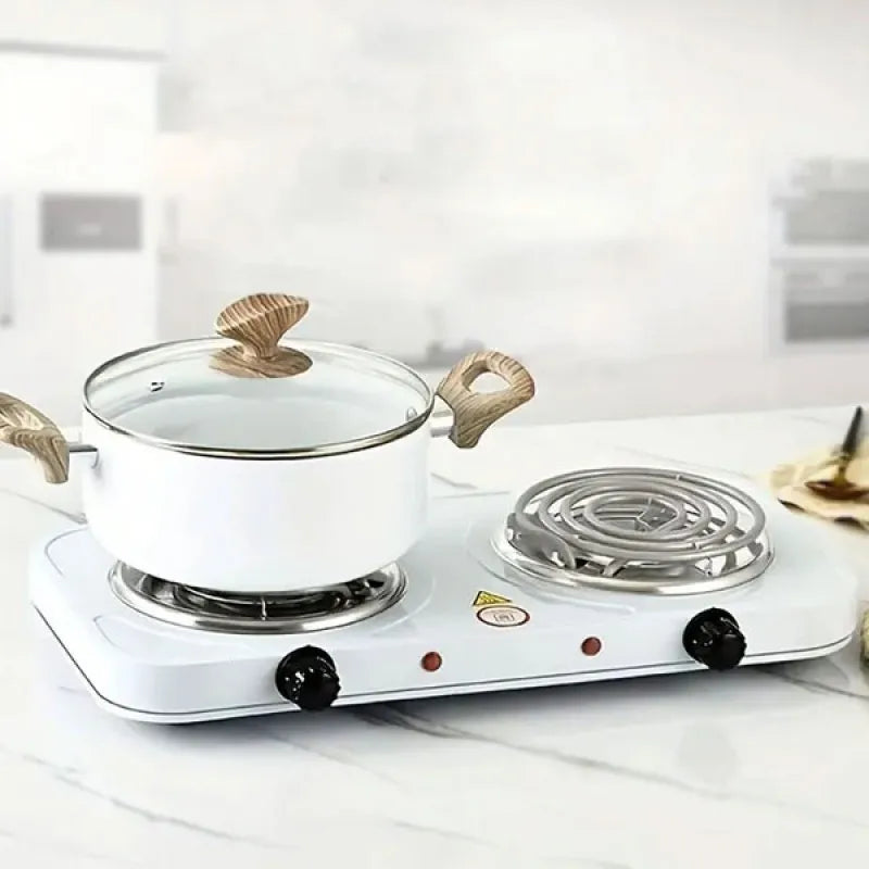 portable electric dual stove for cooking 2000w main image