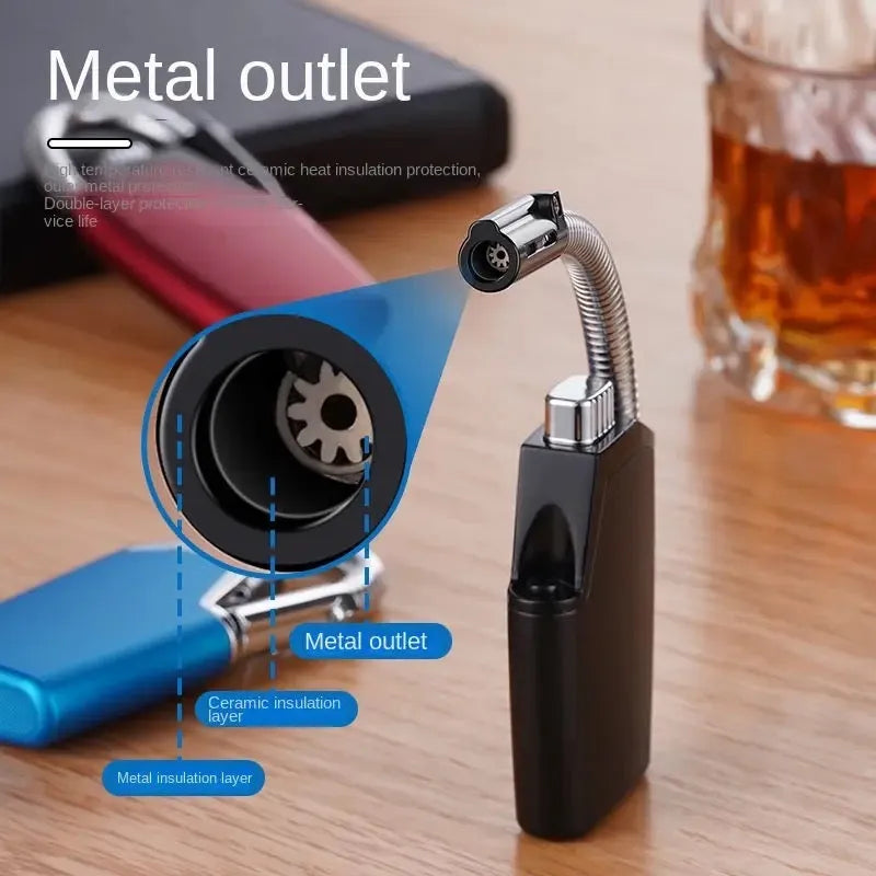 portable flexible lighter with blue jet flame image5