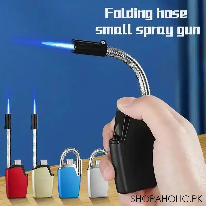 portable flexible lighter with blue jet flame main image