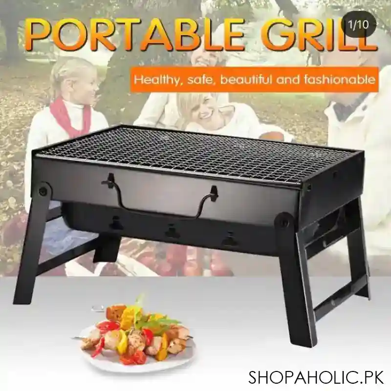 portable folding bbq grill main image