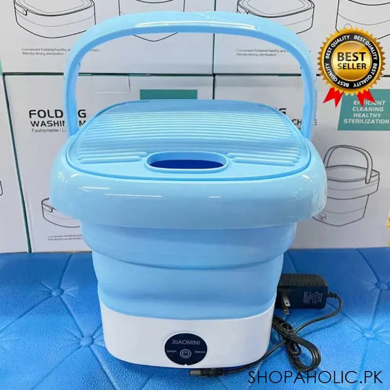 portable mini folding washing machine image2