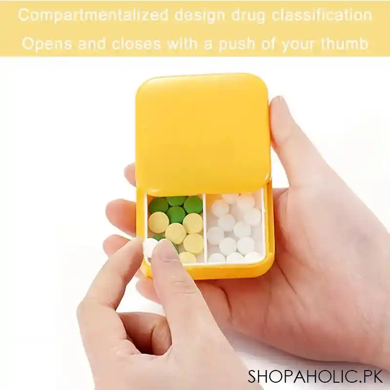 portable push pull pill box image5