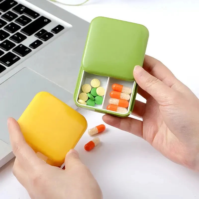 portable push pull pill box main image