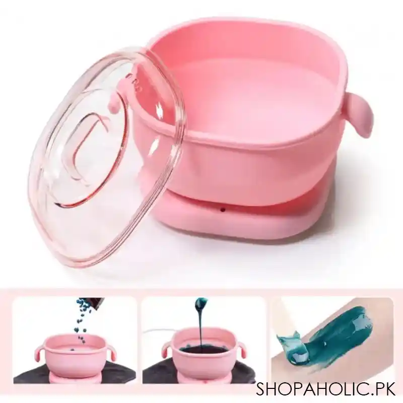 portable silicone wax bean warmer image3