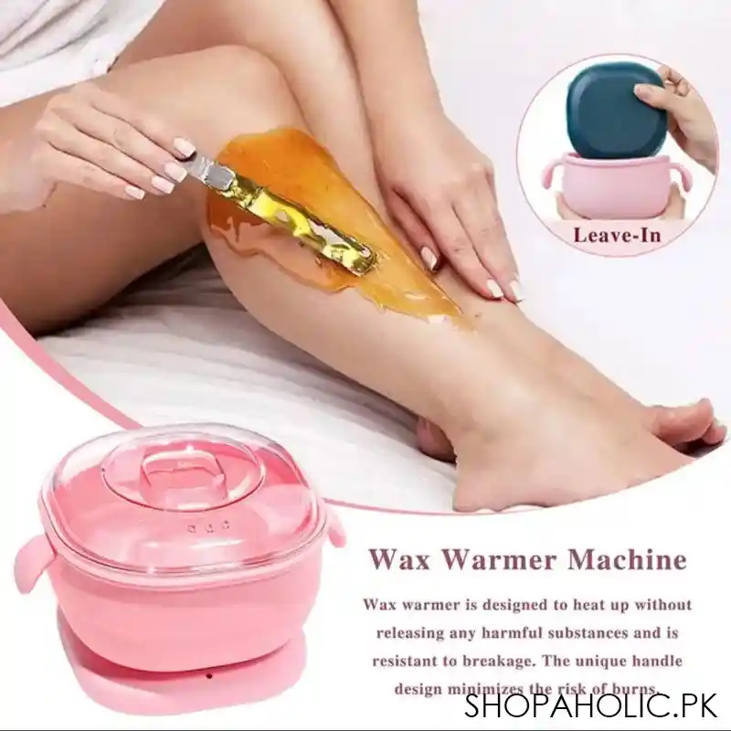 portable silicone wax bean warmer image5