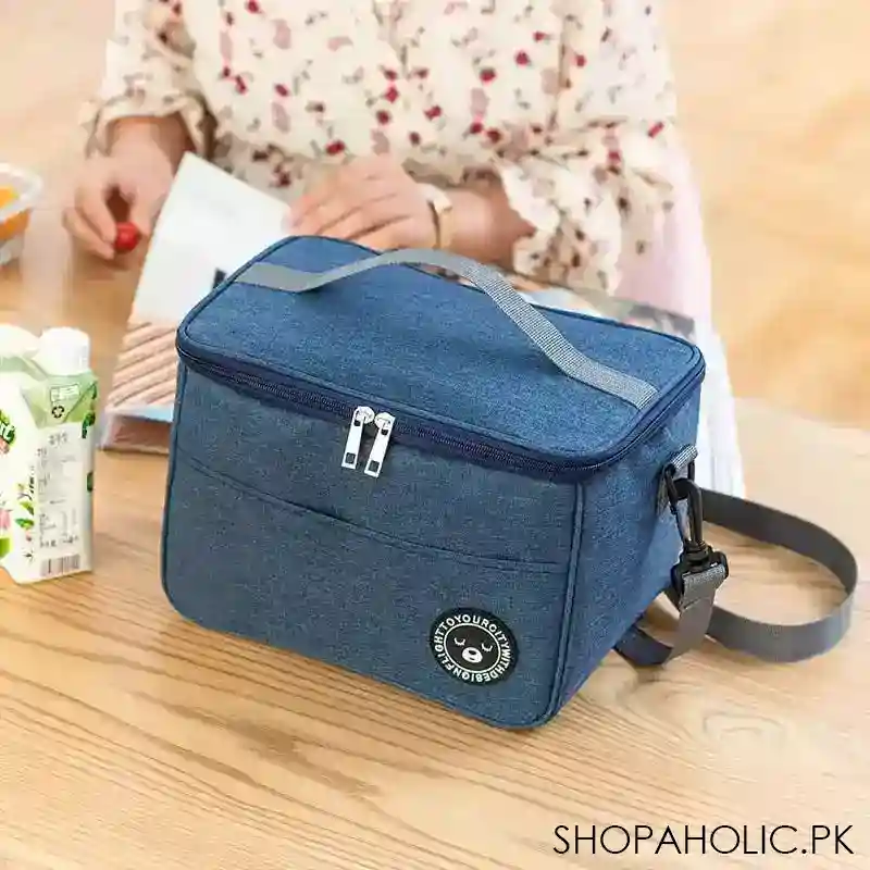 portable thermal lunch box bag main image