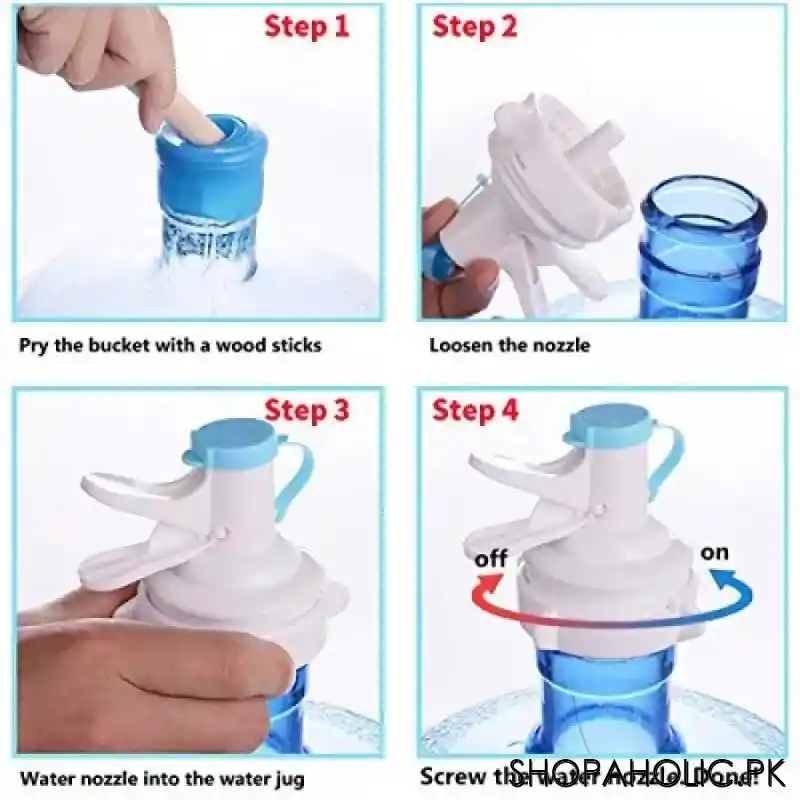 portable water dispenser valve eco friendly bottle faucet tap image3