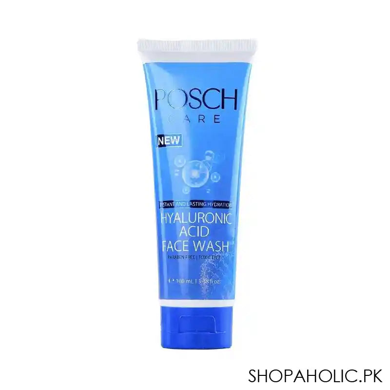 Posch Care Hyaluronic Acid Face Wash, 100ml - Main Image