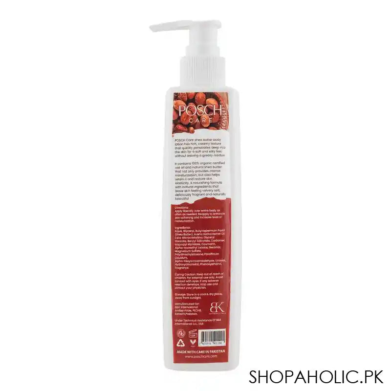 Posch Care Hydratherapy Shea Butter Hand & Body Lotion, For Normal To Very Dry Skin, 230ml - Image 3