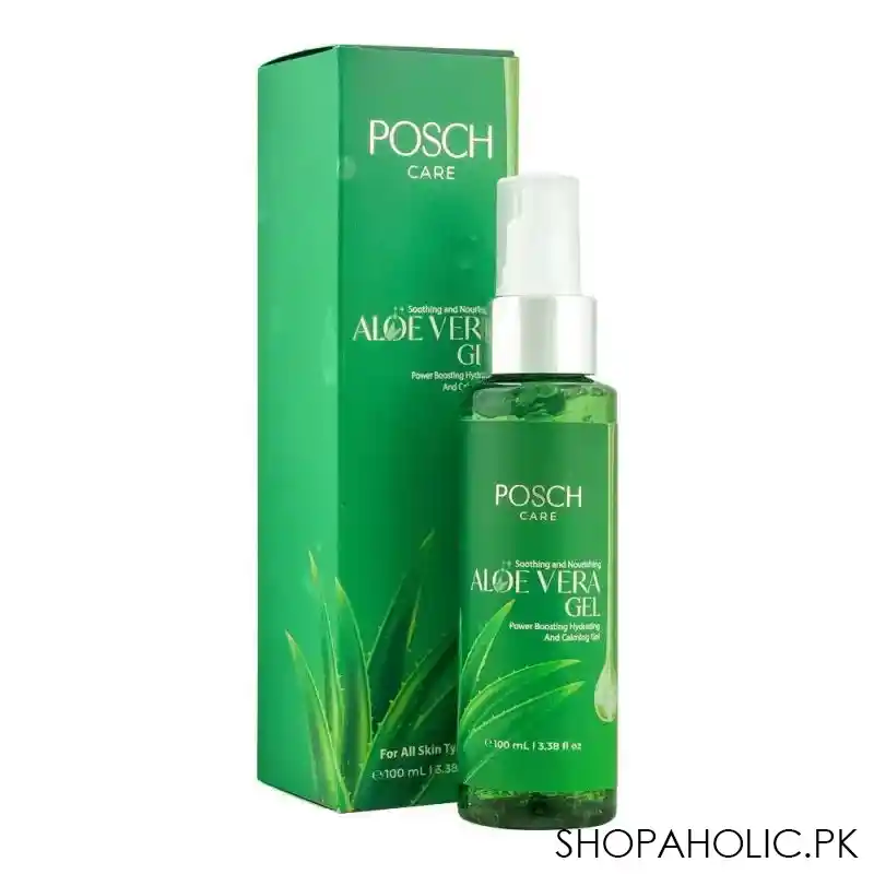 posch care soothing and nourishing aloe vea gel, 118ml main image