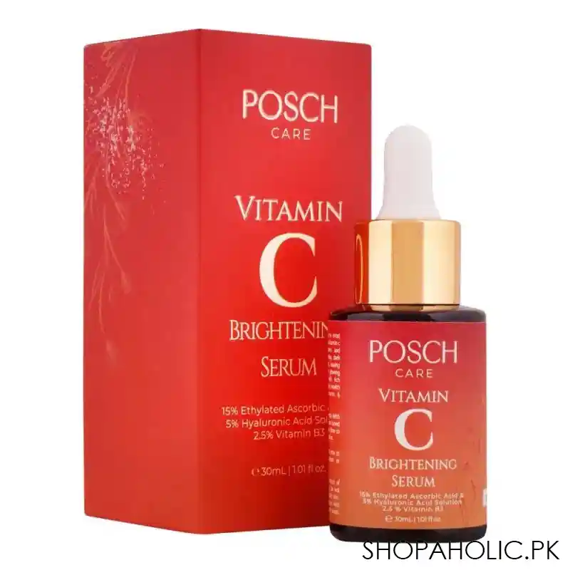 posch care vitamin c brightening serum, 30ml main image