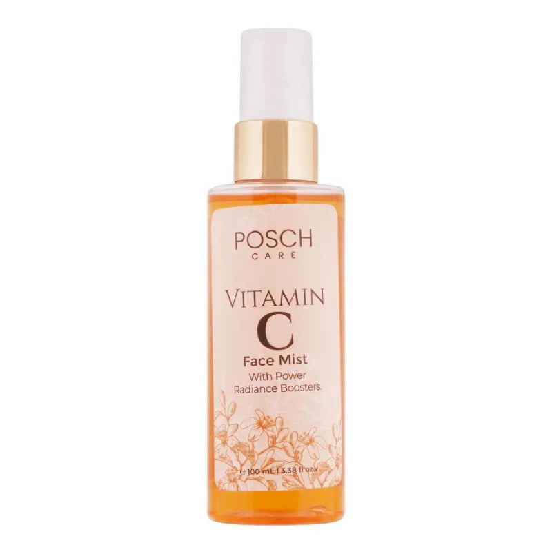 posch care vitamin c power radiance boosters face mist, 100ml main image