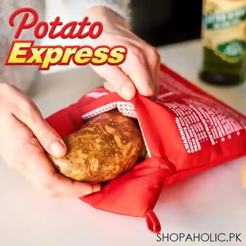 potato express   microwave potato cooker pouch main image