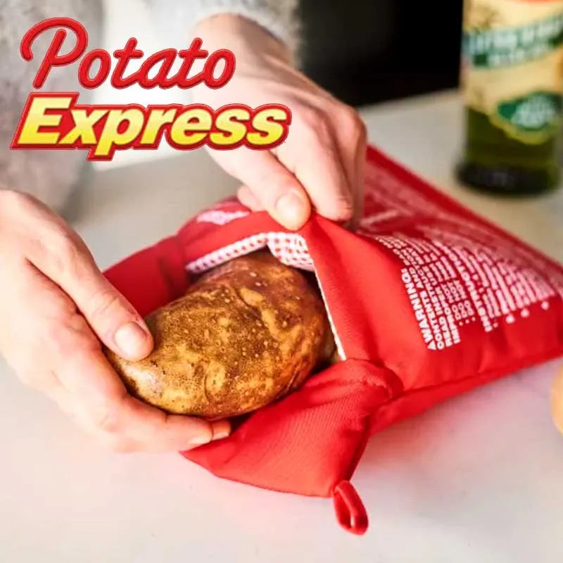 potato express   microwave potato cooker pouch main image