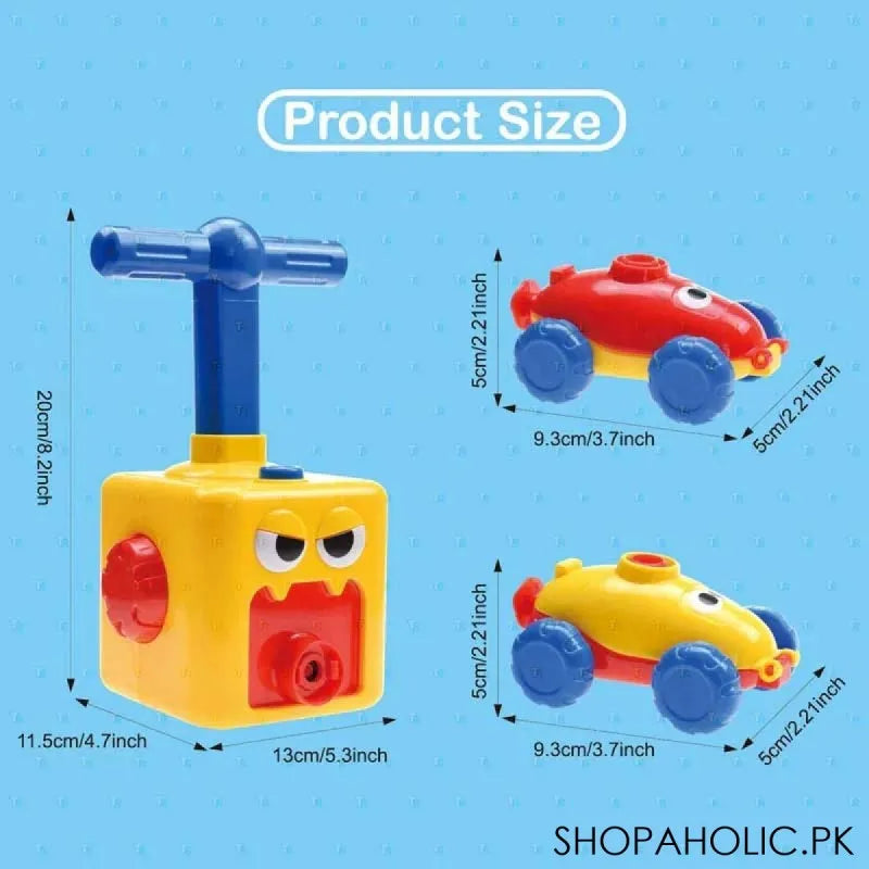 power balloon car toy for children gift image4