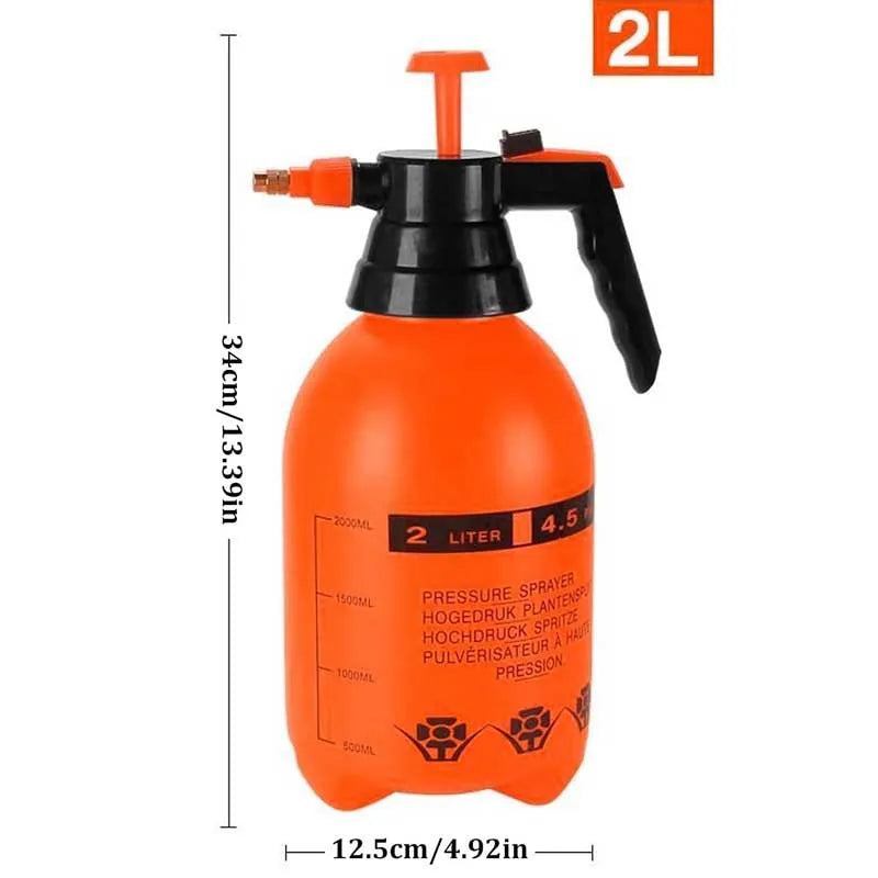 pressure sprayer, 2 litre, ergonomic grip for gardening image10