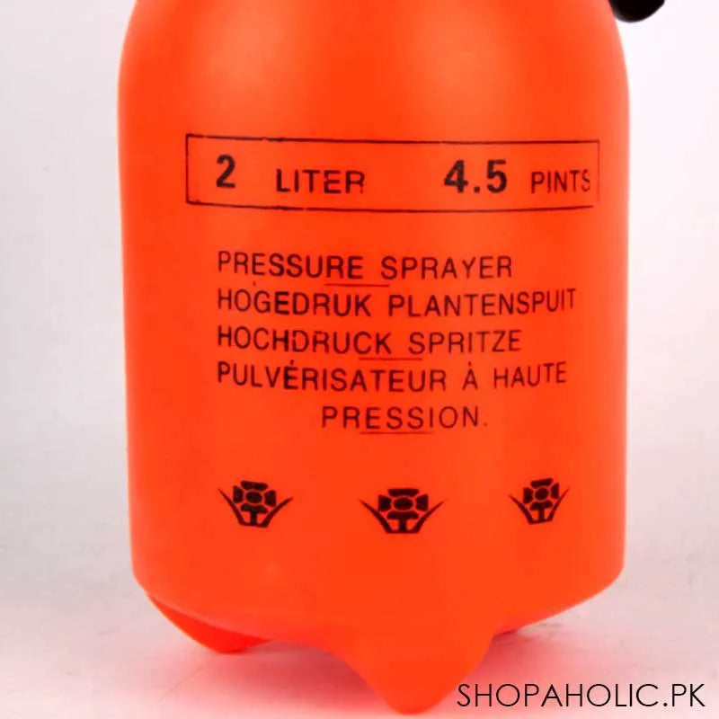 pressure sprayer, 2 litre, ergonomic grip for gardening image8