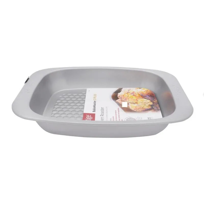 prestige bakemaster mini oven roaster pan, small, 11.25x9x1.75 inches, 57120 main image