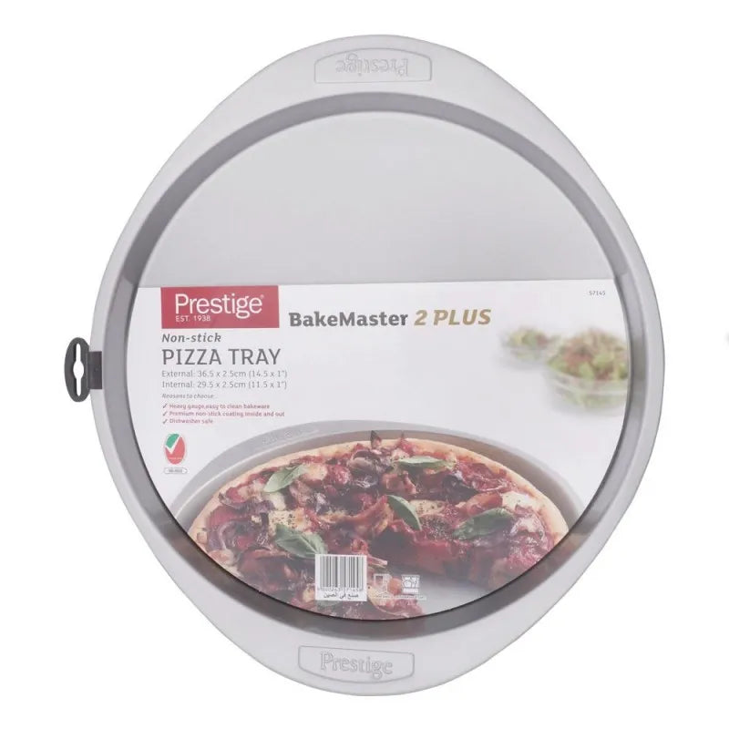 prestige bakemaster pizza tray, 11.5x1 inches, 57145 image3