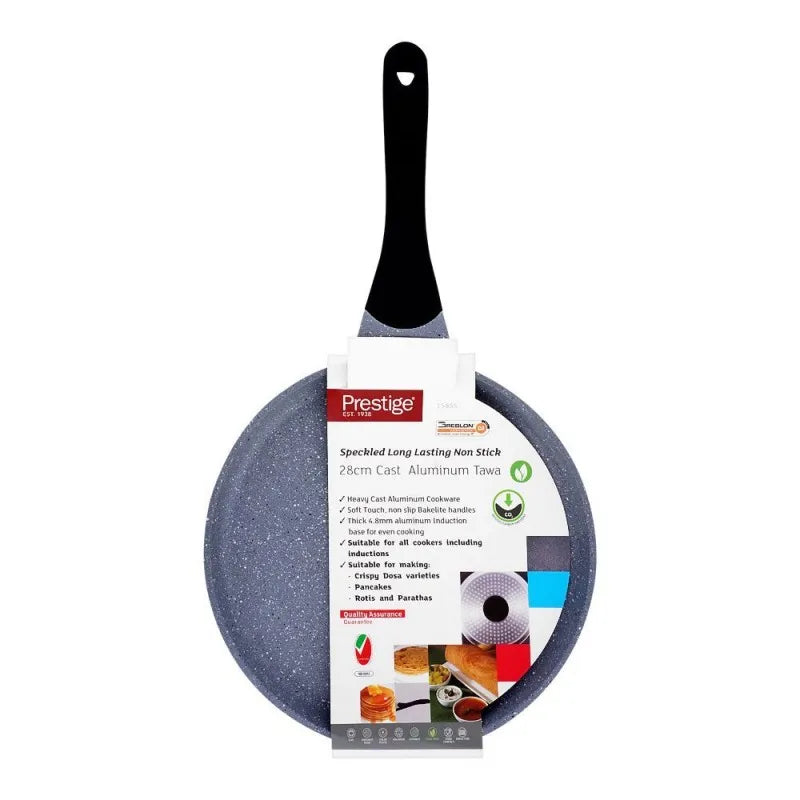 prestige cast aluminium tawa, 28cm, 15855 main image