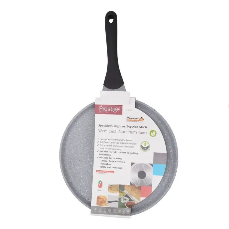 prestige cast aluminium tawa, 32cm, 15868 image2