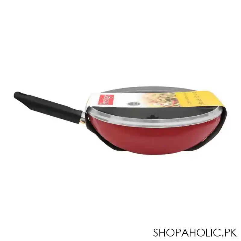 prestige classique ultra tough non stick covered wok, 11 inches, 20979 image3