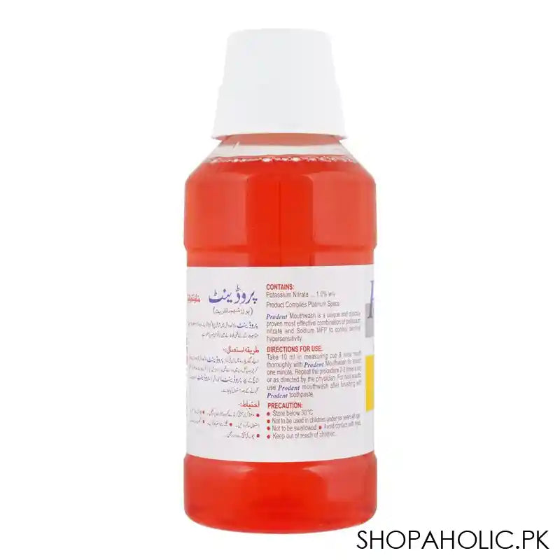 Prodent Mouth Wash, 250ml - Image 3