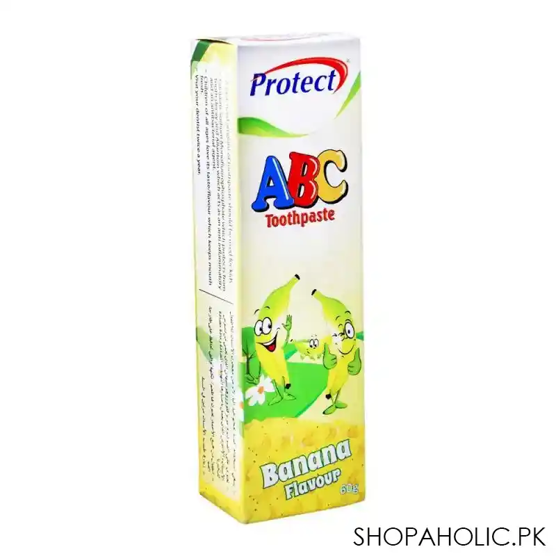 protect abc toothpaste, banana flavour, 60g image2