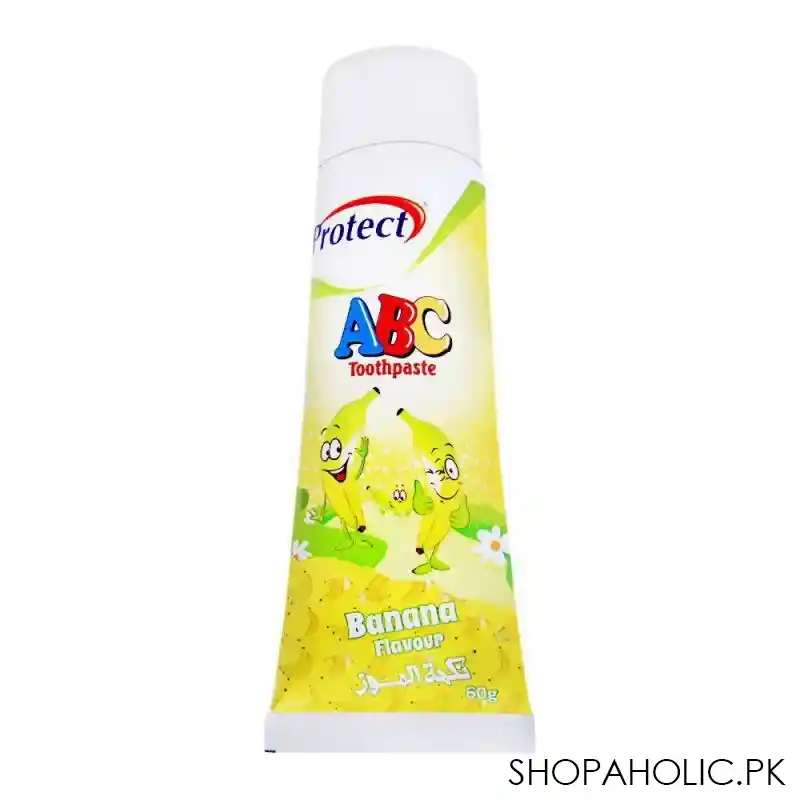 protect abc toothpaste, banana flavour, 60g main image