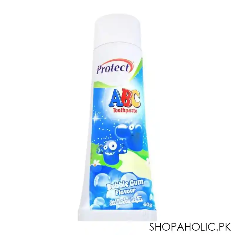 protect abc toothpaste, bubble gum flavour, 60g main image