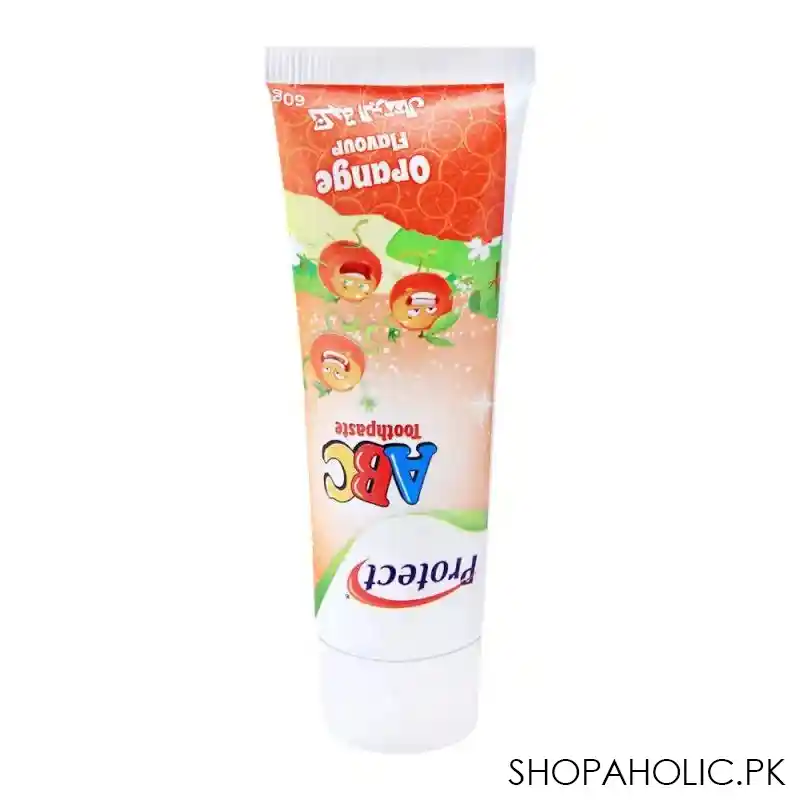 protect abc toothpaste, orange flavour, 60g main image