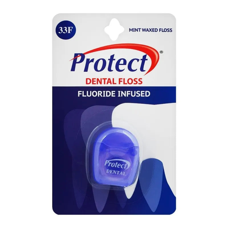 protect fluoride infused dental floss, 33f main image