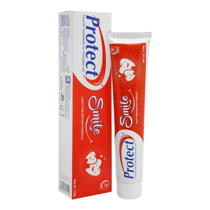 protect smile cavity prevention fluoride toothpaste, 110g main image