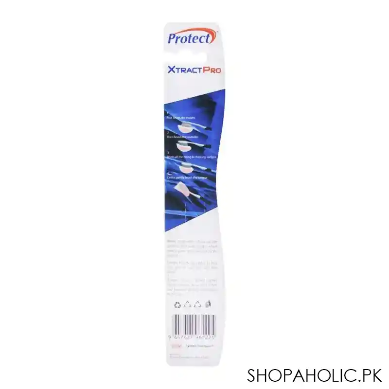 protect xtract pro tongue cleaner toothbrush, soft image2