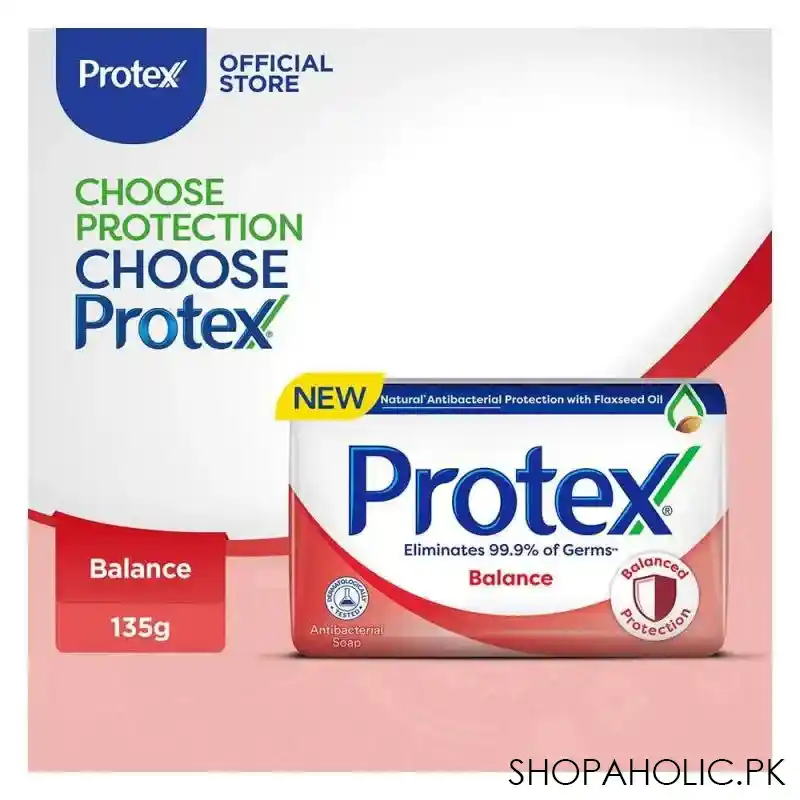 protex balance antibacterial soap, 135g image5