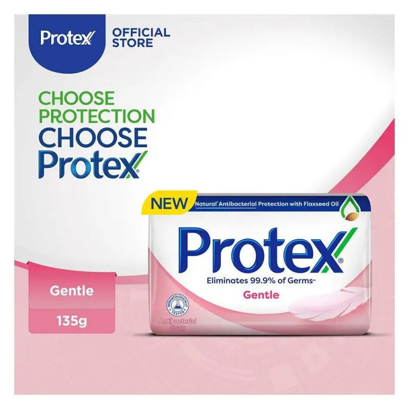 protex gentle antibacterial soap, 135g image5