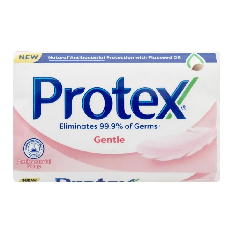 protex gentle antibacterial soap, 135g main image