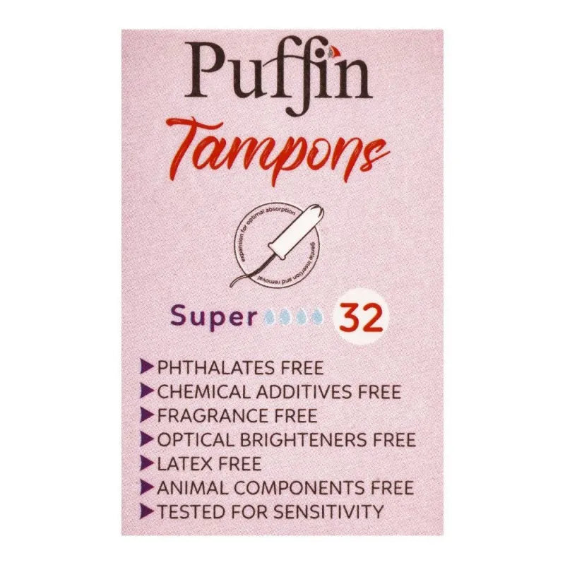 puffin super tampoons, 32 pack image4